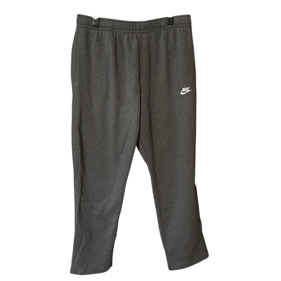 Nike Other - Nike Men’s Gray Sweatpants Track Pants Joggers Swoosh Logo Pockets Roomy Sz XXL